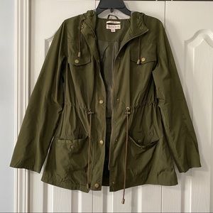 Army green jacket